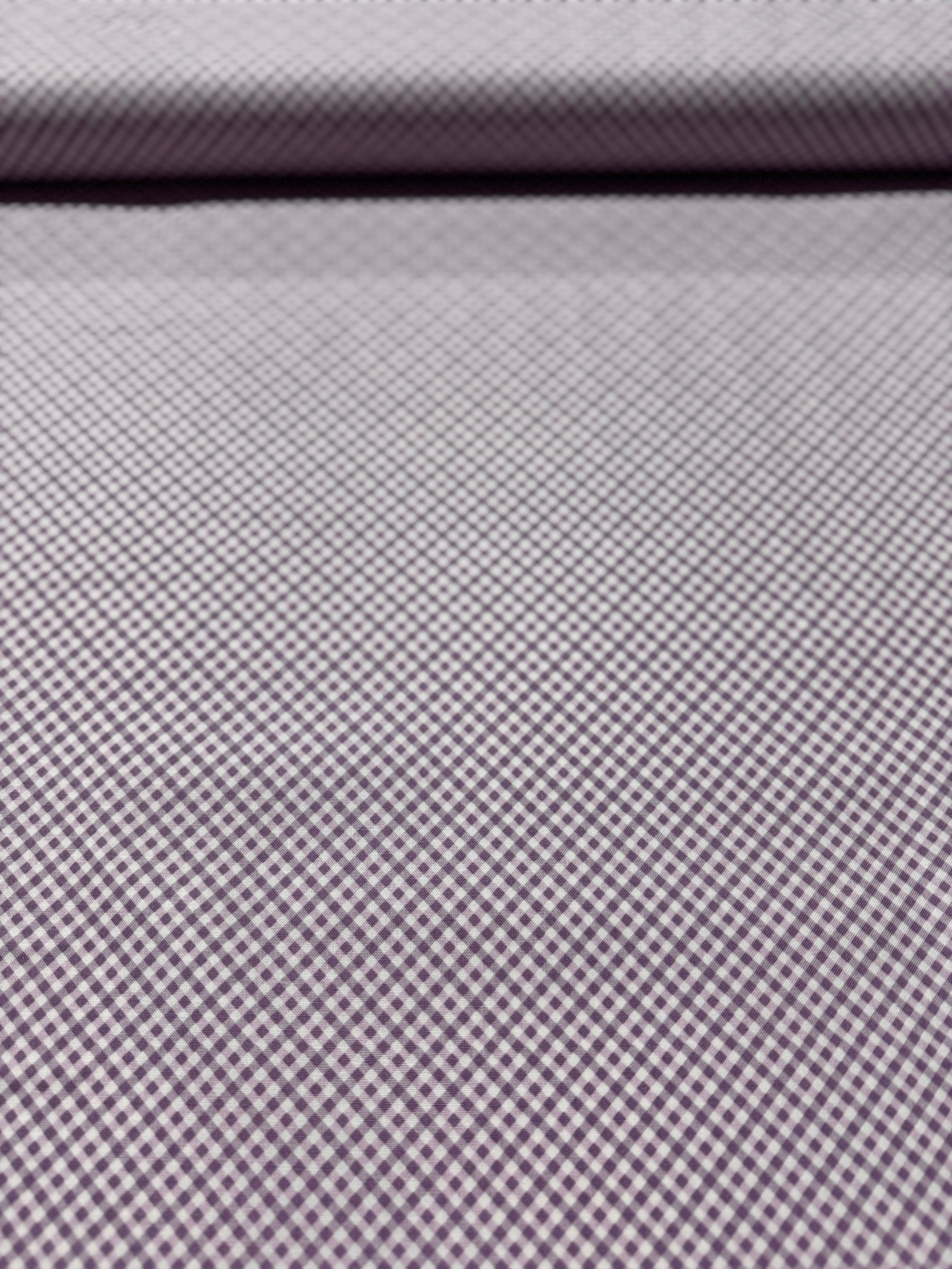 Bee Ginghams Rebecca Plum Yardage