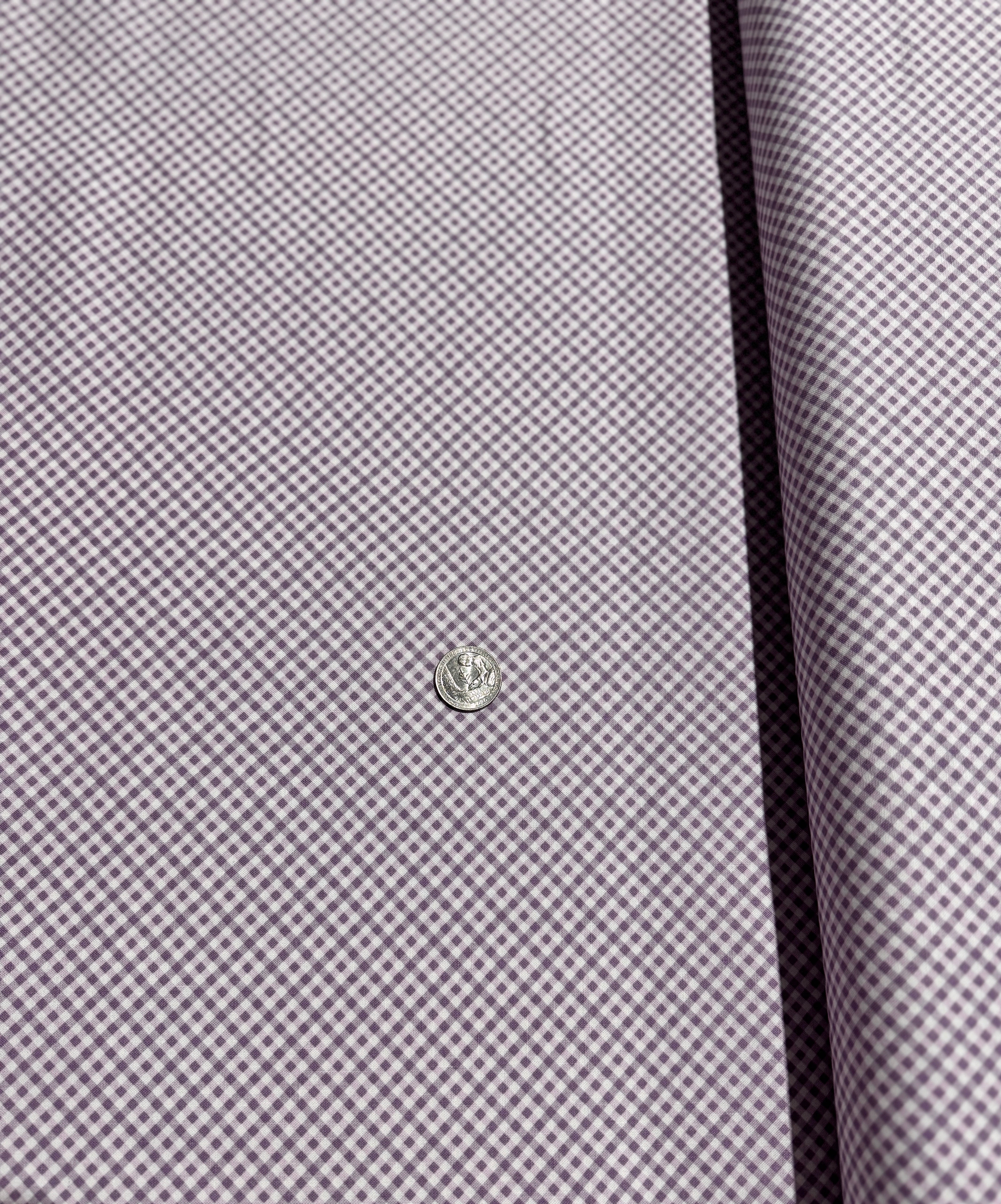 Bee Ginghams Rebecca Plum Yardage