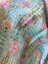 Crepe Chiffon Digital Print Fabric with Sequins and Thread Work
