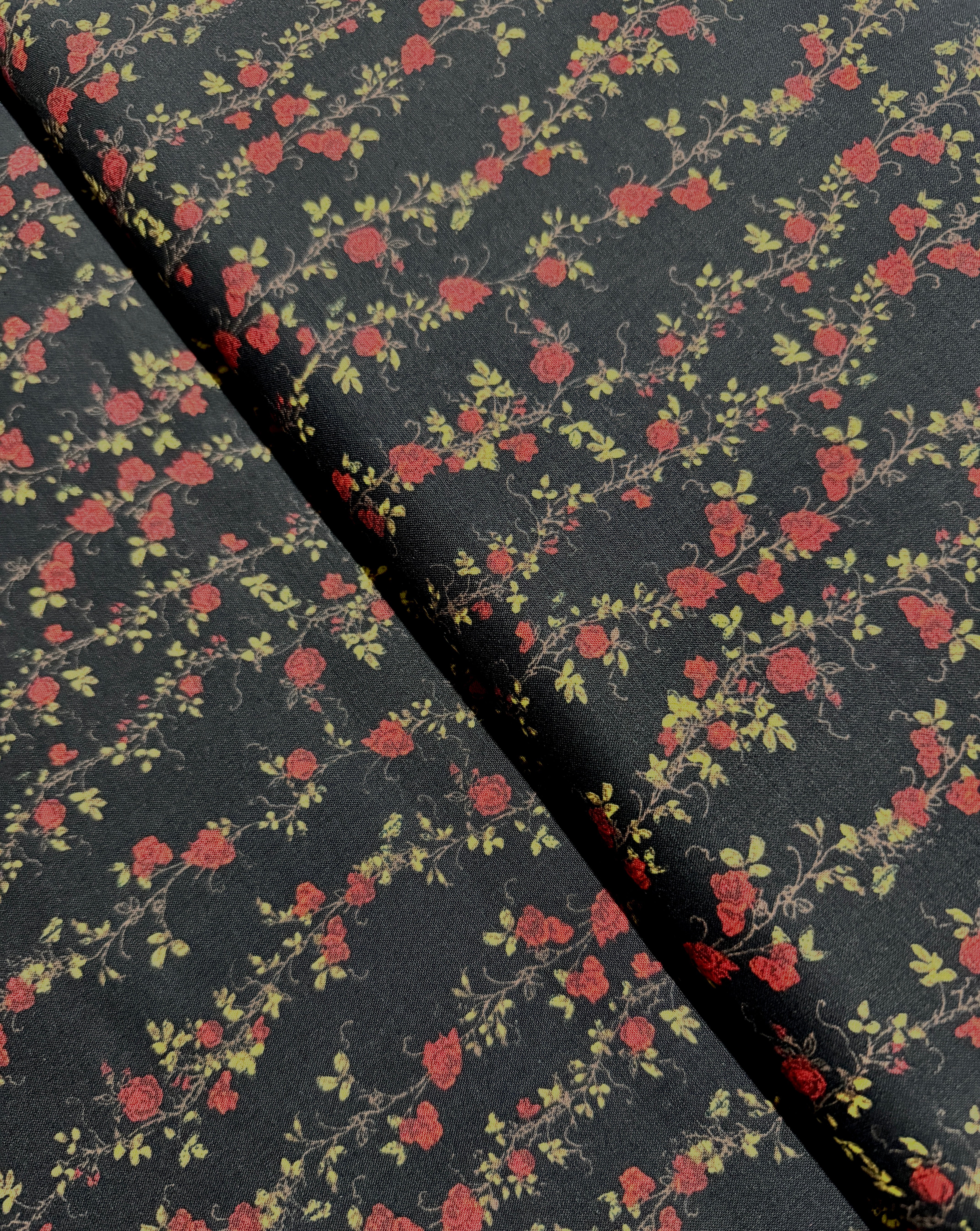Everlasting Rose - Medium Stripe Yardage