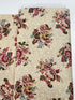 Vintage floral cotton fabric featuring colorful bouquet medallions on a cream foulard background, Marseille collection by Dover Hill for Benartex.