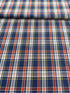 56" Width - Mad for Madras Plaid Yarn Dyed - Nautical Yardage
