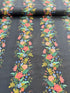 English Garden - Floral Vines Dark Yardage