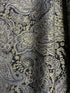 Holiday Blenders - Metallic Paisley Charcoal
