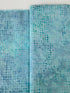 Dots Ocean Batik Fabric by Jinny Beyer – blue batik cotton with dotted design from Malam Batiks VIII for RJR Fabrics.