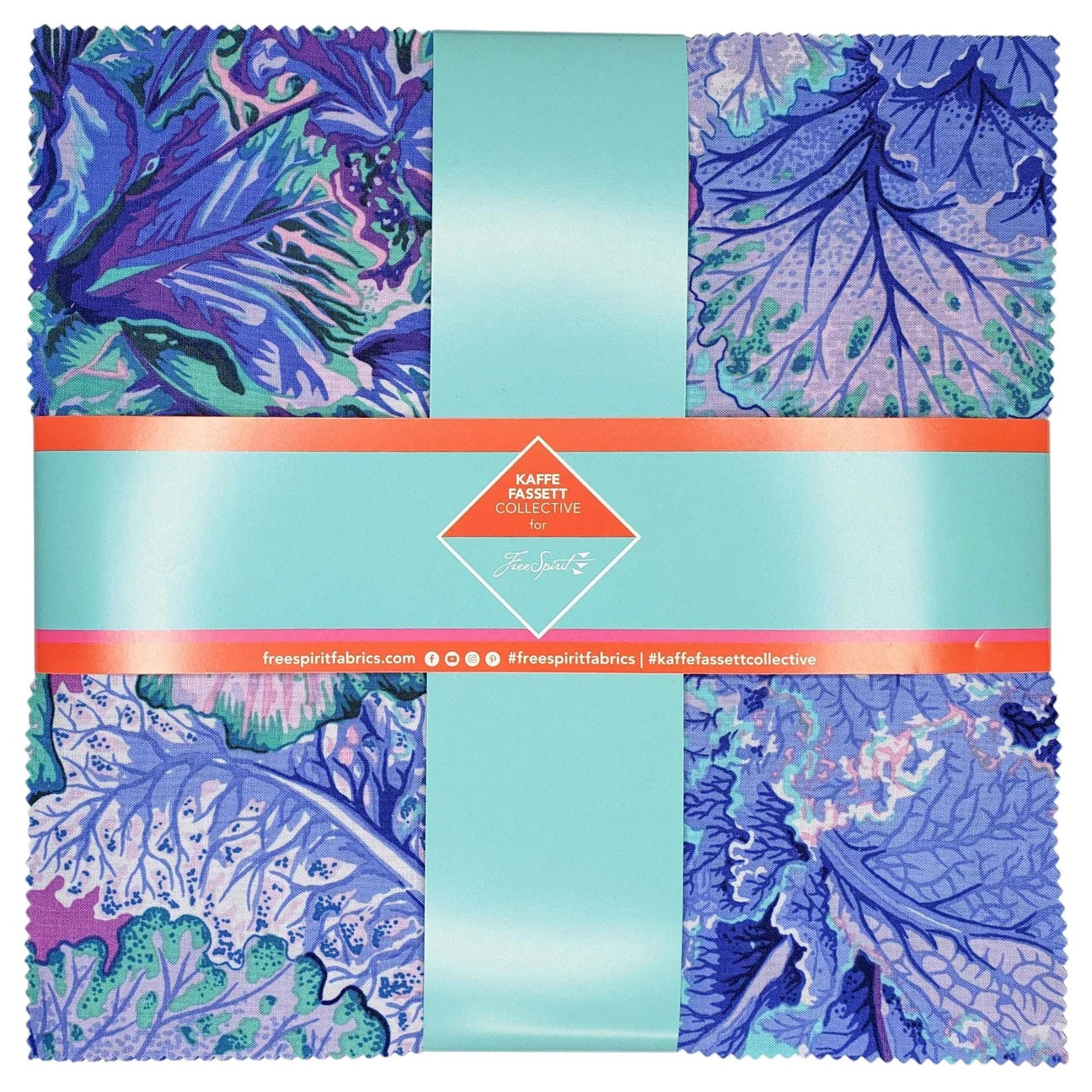 Kaffe Fassett Collective - Classics Plus Royal 10" Squares