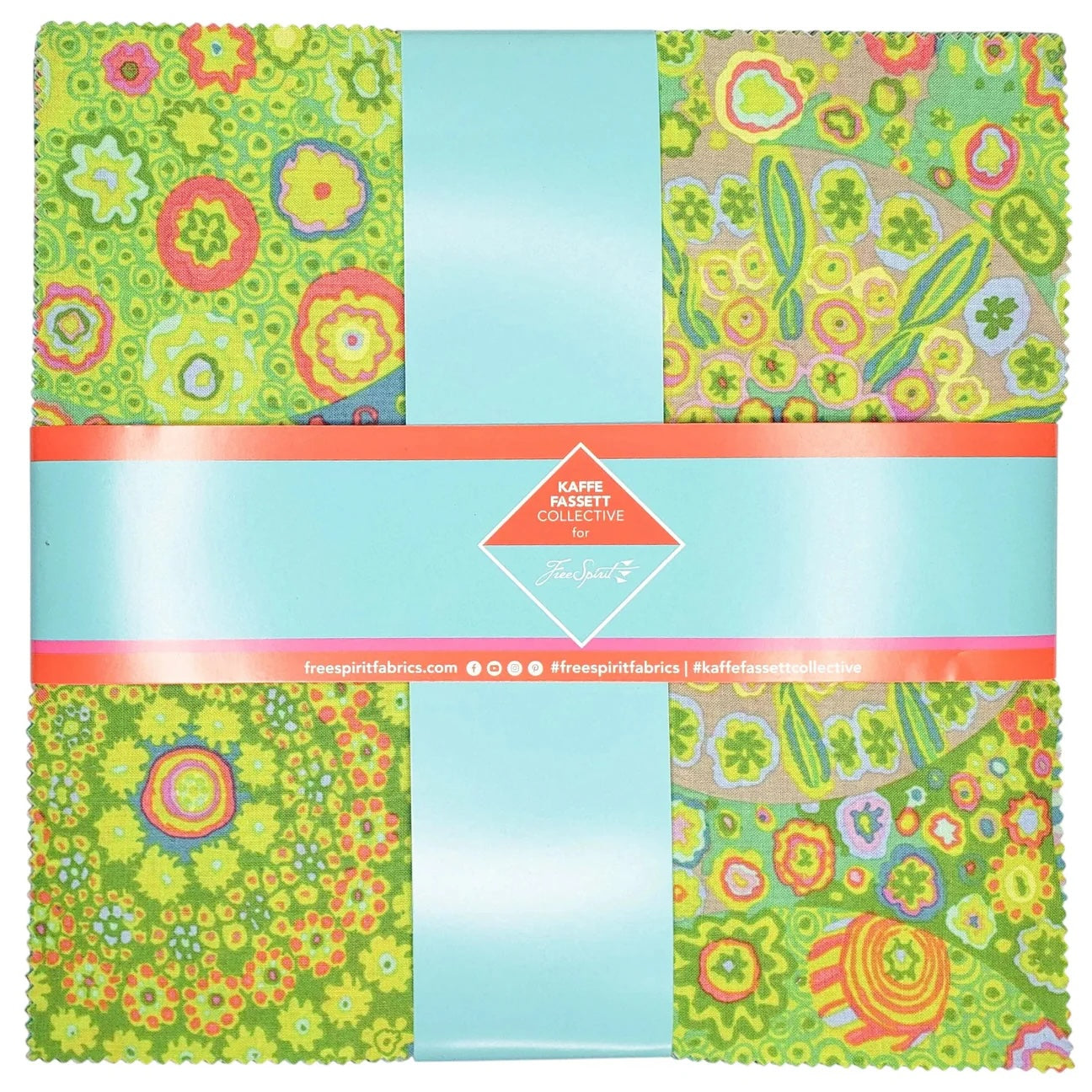 Kaffe Fassett Collective - Classics Plus Tidal 10" Squares