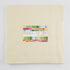 Bella Solids Snow Junior Layer Cake by Moda Fabrics containing 20 identical 10-inch by 10-inch premium cotton fabric squares in the classic Snow solid color.