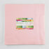 Moda Bella Solids Sisters Pink Junior Layer Cake precut bundle with twenty 10-inch cotton fabric squares, ideal for baby quilts, patchwork, appliqué, home décor, and sewing projects.