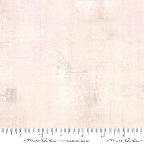 Soft blush pink Grunge fabric with subtle distressed texture by BasicGrey for Moda Fabrics