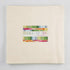Bella Solids Ivory Junior Layer Cake by Moda Fabrics containing 20 identical 10-inch by 10-inch premium cotton fabric squares in the classic Ivory solid color.
