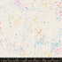 Ruby Star Society Speckled Confetti fabric by Rashida Coleman Hale for Moda Fabrics featuring colorful blue, pink, yellow, and orange paint splatters scattered across a soft cream premium quilting cotton background.