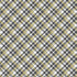 Holiday Plaid Grey Metallic Yardage