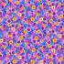 Packed Mini Poppies Multi fabric by Chong-A Hwang for Timeless Treasures featuring densely packed purple, lavender, pink, blue, turquoise, and yellow poppy flowers.