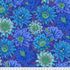 Kaffe Fassett Collective Classics - Cactus Flower Blue Yardage