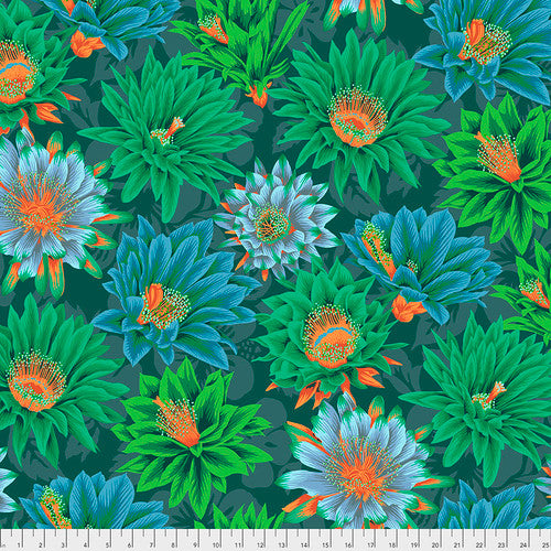 Kaffe Fassett Collective Classics - Cactus Flower Green Yardage