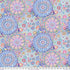 Kaffe Fassett Millefiore Pastel 108 inch wide quilt backing with circular floral motifs in soft pastel colors