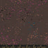 Ruby Star Society Speckled Splatter Paint Caviar cotton linen canvas featuring fuchsia, turquoise, black, and bronze paint splatters on a rich caviar brown background by Rashida Coleman-Hale for Moda Fabrics.