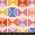 Persimmon Courthouse Steps Natural cotton linen canvas by Rashida Coleman-Hale for Ruby Star Society