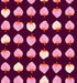 Strawberry Retro Kitsch Deep Plum fabric by Kimberly Kight for Ruby Star Society and Moda Fabrics featuring whimsical blush pink and cream strawberries on a rich deep plum premium cotton background.