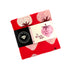 Strawberry Mini Charm Pack by Kimberly Kight for Ruby Star Society Moda Fabrics with 42 assorted 2.5 inch cotton quilting squares.
