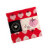 Strawberry Charm Pack by Kimberly Kight for Ruby Star Society featuring 42 assorted 5-inch premium cotton fabric squares with colorful strawberry prints by Moda Fabrics.