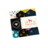 Catnap Mini Charm Pack by Alexia Abegg of Ruby Star Society for Moda Fabrics featuring 42 coordinated 2.5-inch cotton fabric squares with playful cats, florals, birds, stars, moons, cherries, and whimsical prints in vibrant colors.
