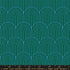 Geometry Canvas Hump Day Jade Fabric by Ruby Star Society for Moda Fabrics featuring modern geometric arch patterns in jade and teal on cotton-linen canvas.