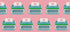 Close-up of Ruby Star Society’s Best Day Ever Typewriters Posy Canvas fabric by Melody Miller for Moda Fabrics, showing teal and pink retro typewriters with hearts on a rosy pink background.