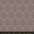 Geometry Canvas Hump Day Eggplant Fabric by Ruby Star Society for Moda Fabrics featuring a modern arched geometric pattern in deep eggplant purple on a soft cream canvas background.