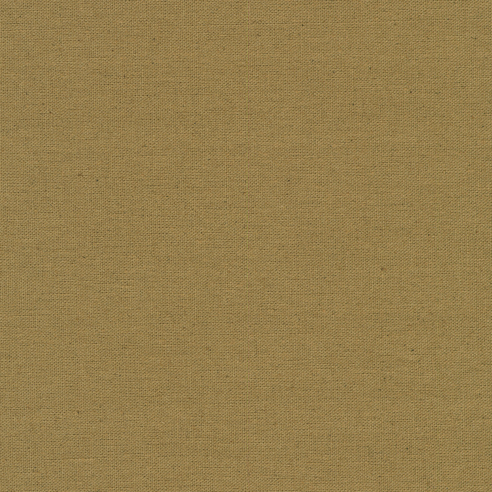 Shizen cotton linen Earth 4 textured woven fabric in warm earthy tan neutral.