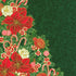 Holiday Flourish Peppermint Twist Christmas Tree Pine Green Metallic Fabric Panel by Studio RK for Robert Kaufman – festive cotton panel for quilts and décor.