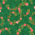 Holiday Flourish Peppermint Twist Peppermint Candies Pine Metallic Fabric by Robert Kaufman – green metallic Christmas quilting cotton.