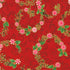 Holiday Flourish Peppermint Twist Peppermint Candies Scarlet Metallic Fabric by Robert Kaufman – red metallic Christmas quilting cotton.