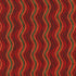 Holiday Flourish Peppermint Twist Wavy Stripe Cranberry Metallic Fabric by Robert Kaufman – Studio RK design