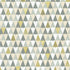 Holiday Flourish Peppermint Twist Trees Steel Metallic Fabric by Robert Kaufman – gray, cream, and metallic gold Christmas tree pattern quilting cotton.