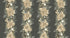 Holiday Flourish Forest Glen charcoal fabric with ivory poinsettias, evergreen garlands, ornaments and metallic accents in vertical stripes.