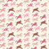 Pink Pony Club Wild Ain't For Tamin' Cream horse quilting cotton by Dear Stella Design