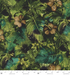 Casablanca - Floral Olive fabric by Jinny Beyer for RJR Fabrics with intricate green floral pattern on 100% cotton.