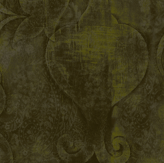 Embossed Khaki Fabric by Jinny Beyer – tonal khaki cotton with floral texture from Midnight Garden by RJR Fabrics.