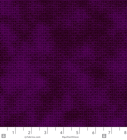 RJR - Midnight Garden - Weave Plum Fabric