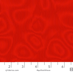 RJR Fabrics - Aruba - Moire Scarlet Fabric