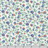 Vintage Mini Fleur multi floral cotton by Sevenberry for Robert Kaufman – small multi‑color blossoms on white background, 43/44″ wide