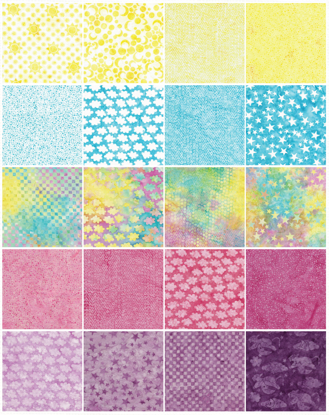 Baby Bloomers Batik Stack Pack - Island Batik