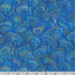 Library of Rarities Swirls Indigo fabric by Aimee Stewart – 100% cotton with swirling patterns in rich indigo by Robert Kaufman.