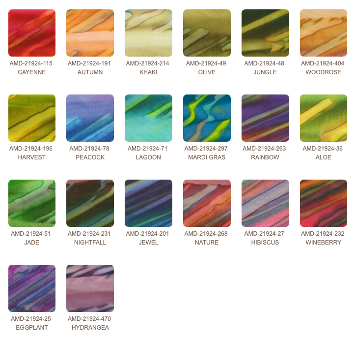 Artisan Batiks Raku Stripe Fat Quarter Bundle