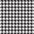 Feline Good! - Kitty Houndstooth Fabric