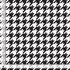 Feline Good! - Kitty Houndstooth Fabric
