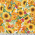 Seeds To Sew - Sunflowers Garden Fabric