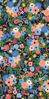 Wildwood - Petite Garden Party Navy Rayon Fabric